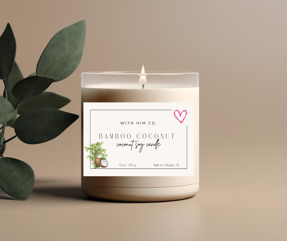 Bamboo Coconut Candle