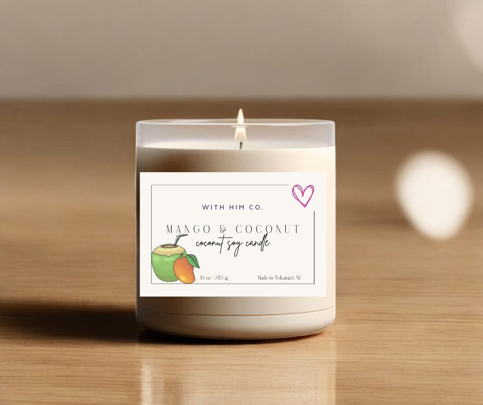 Mango Coconut Candle
