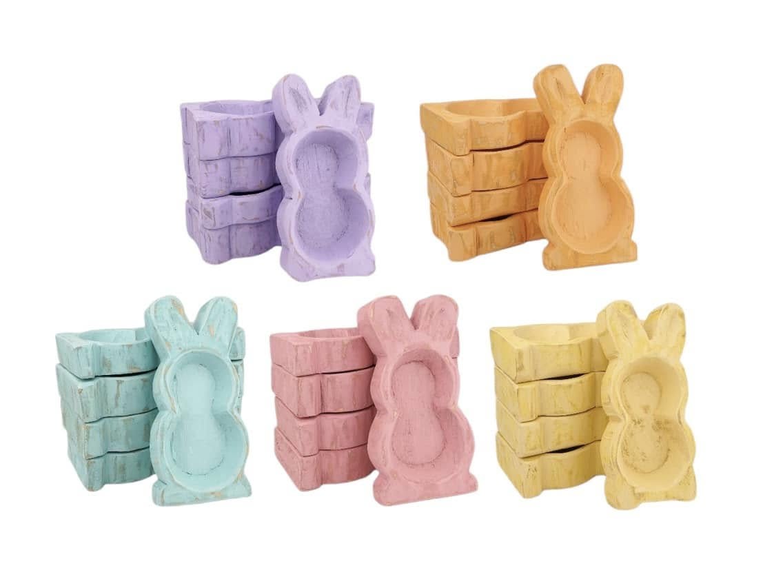Spring is in the Air: Handcrafted Dough Bowl Candles from With Him Co!