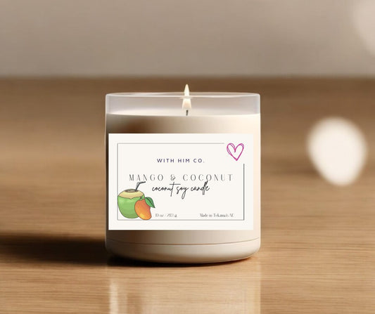 Mango Coconut Candle